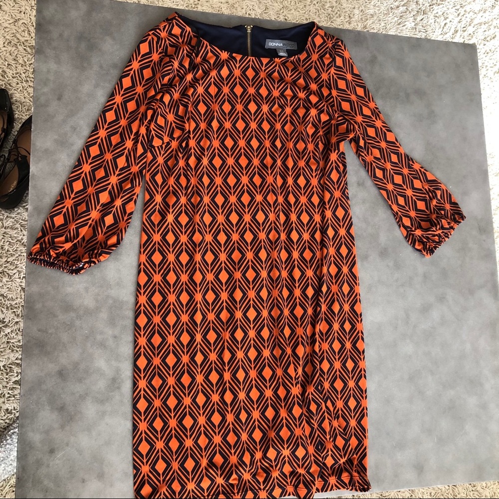 Business casual long sleeved dress